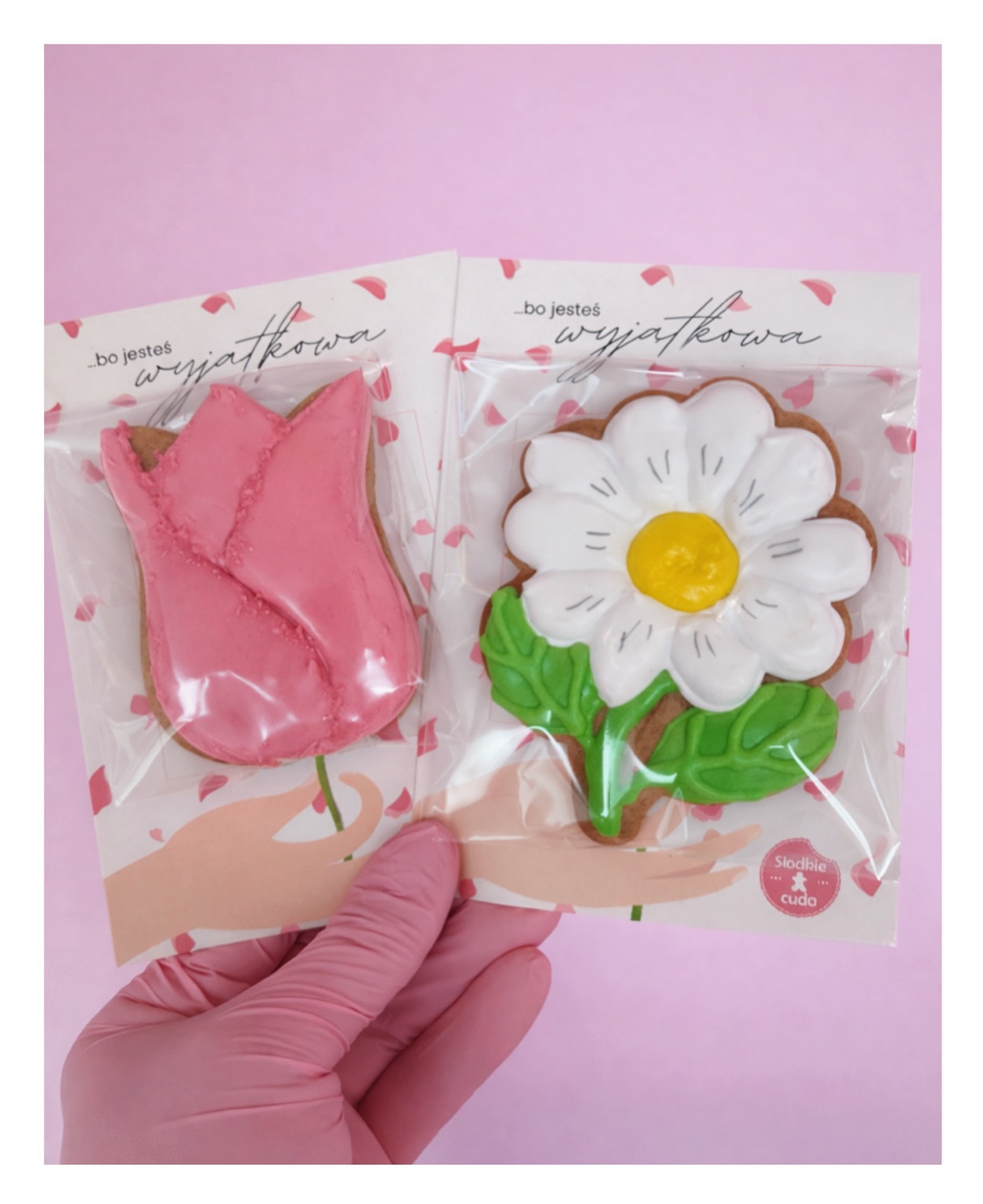 Kartka z kwiatkiem na Dzień Kobiet - obrazek 3