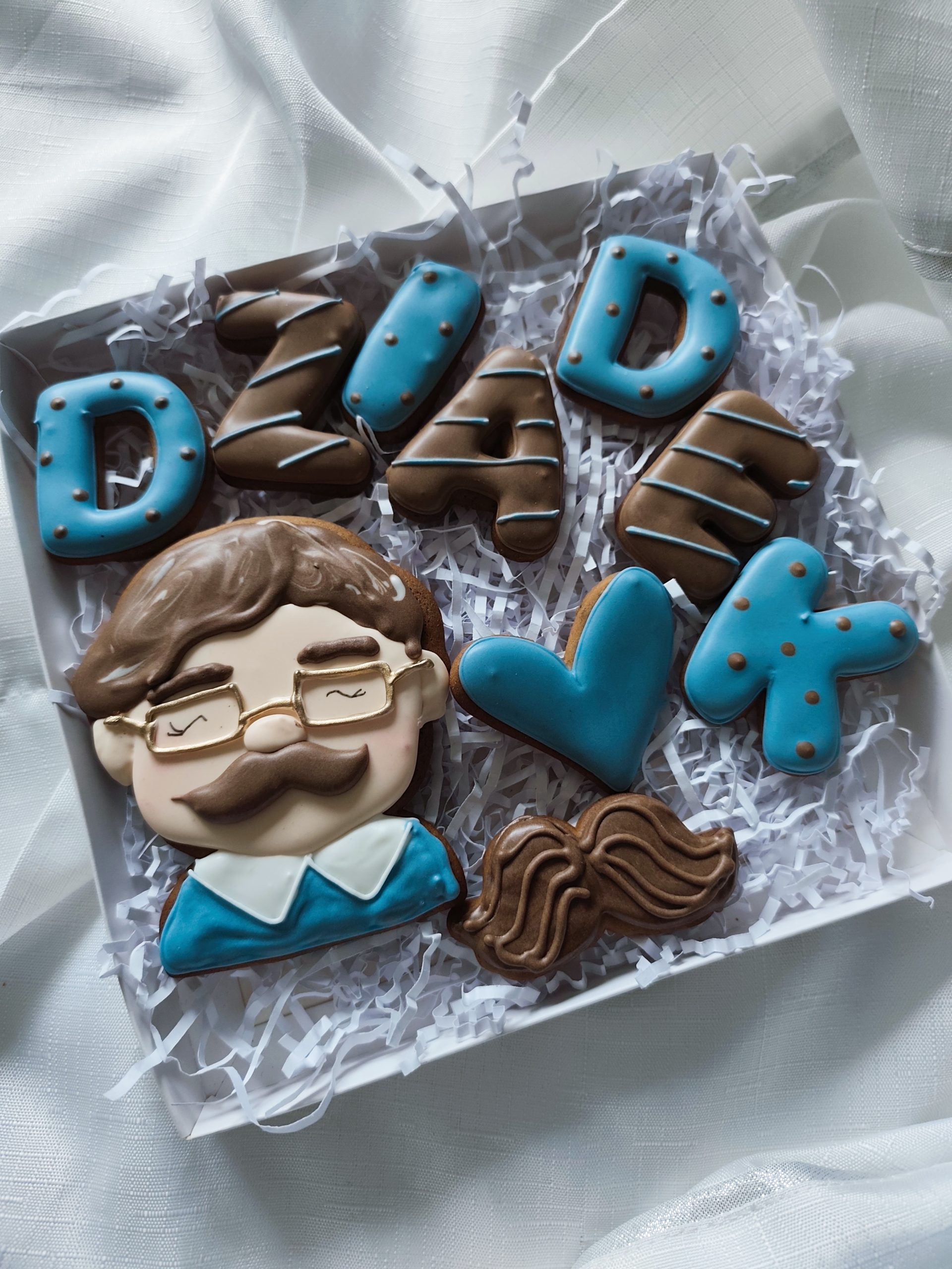 Zestaw z napisem Dziadek