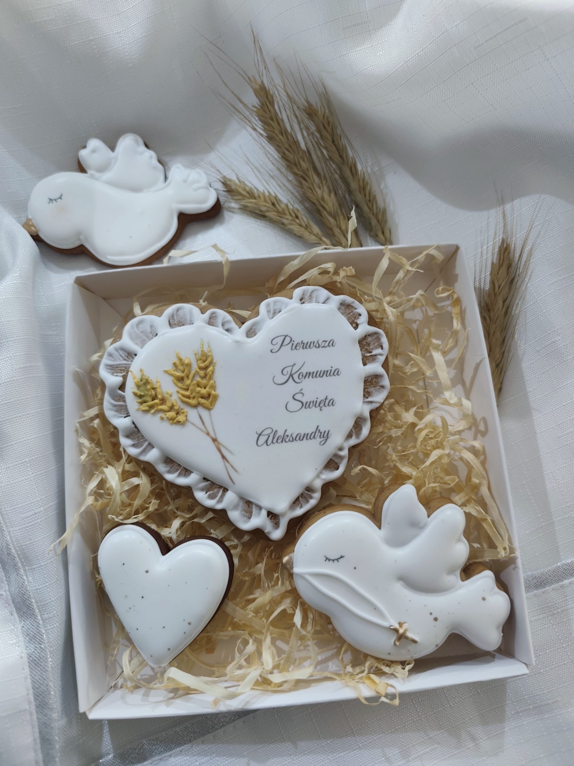 Zestaw z kłosami I Komunia Święta - obrazek 3