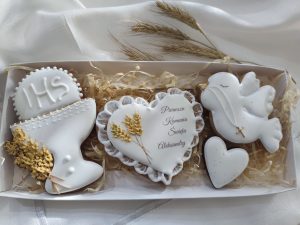 Zestaw z kłosami I Komunia Święta